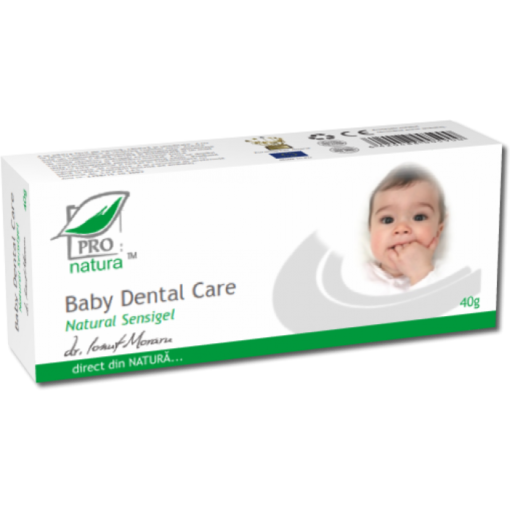 BABY DENTAL CARE NATURAL SENSIGEL, 40g - Pro Natura