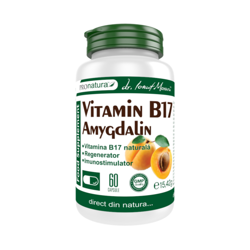 Vitamina b17 (amigdalina) 60 capsule Pro Natura