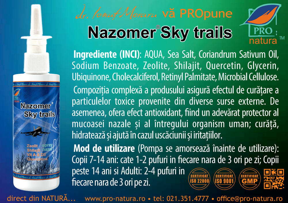 flyer Nazomer Sky trails